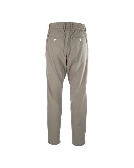 Cruna Gray Slim-Fit Trousers for men