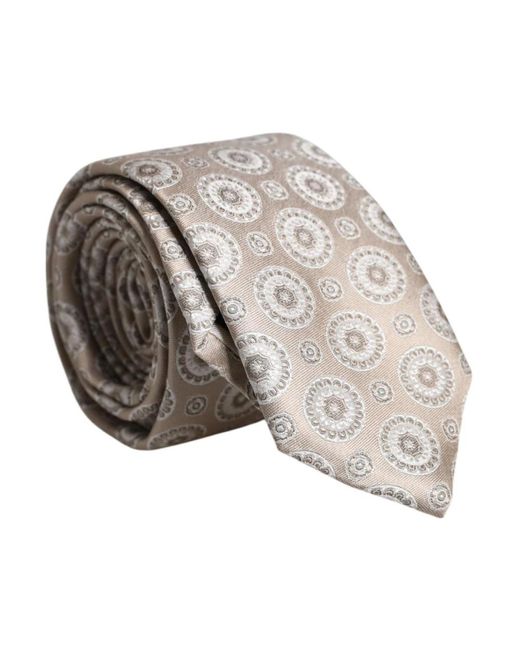 Ties di Dolce & Gabbana in Gray da Uomo