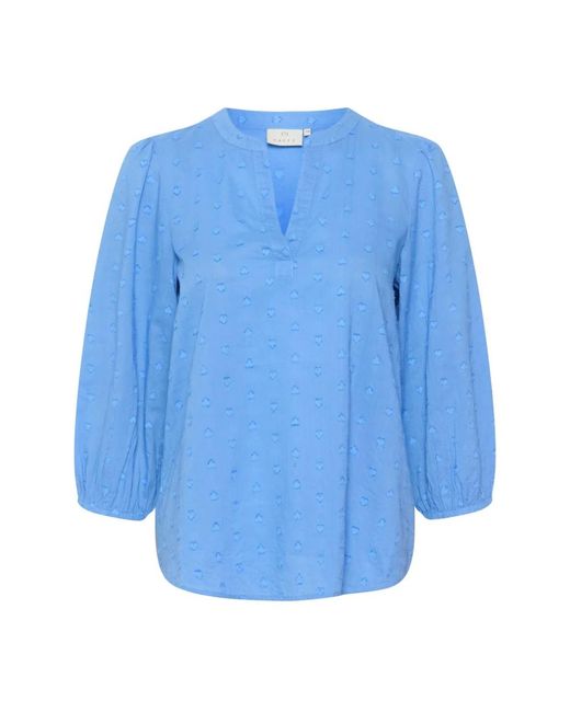 Kaffe Kajollia Blouse in het Blue