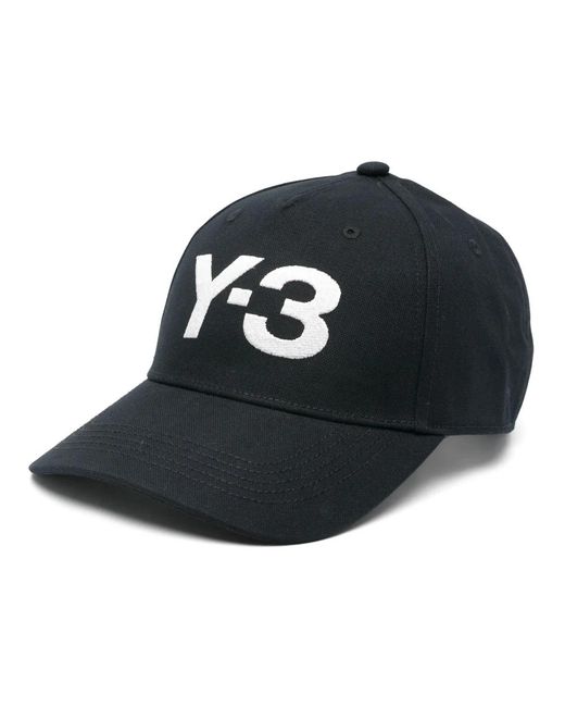Y-3 Logo Cap in het Black