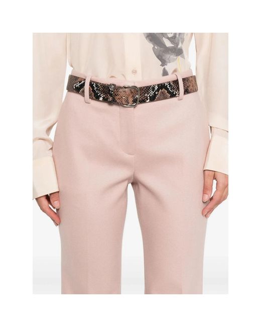Ermanno Scervino Pink Wide Trousers