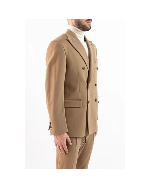 Cor Sine Labe Doli Natural Blazers for men