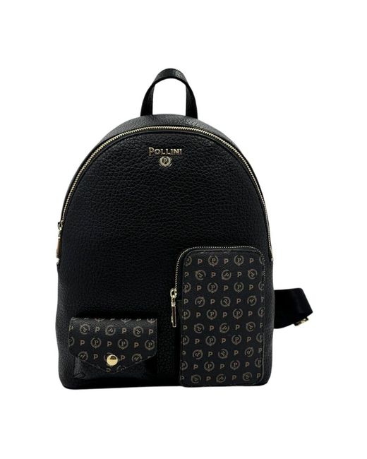 Pollini Black Backpacks