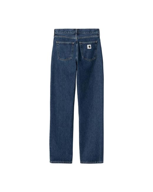 Carhartt Blue Straight Fit Jeans