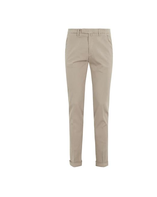 Slim-Fit Trousers BRIGLIA de hombre de color Gray