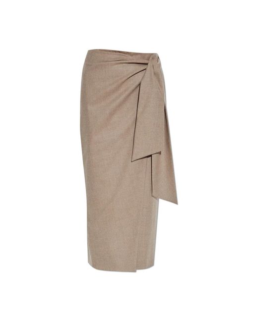 Max Mara Midi Skirts in het Natural