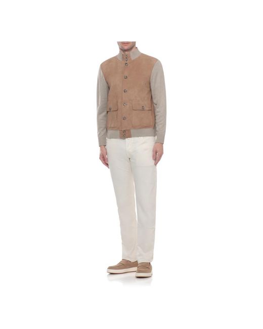 The Jack Leathers Brown Leather Jackets for men