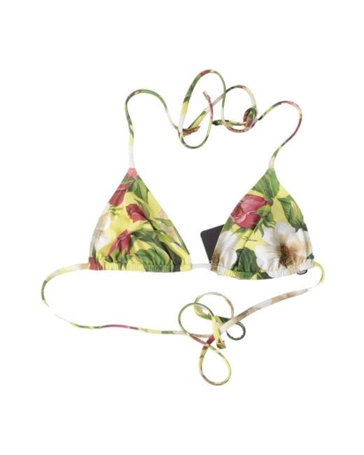 Dolce & Gabbana Green Bikinis
