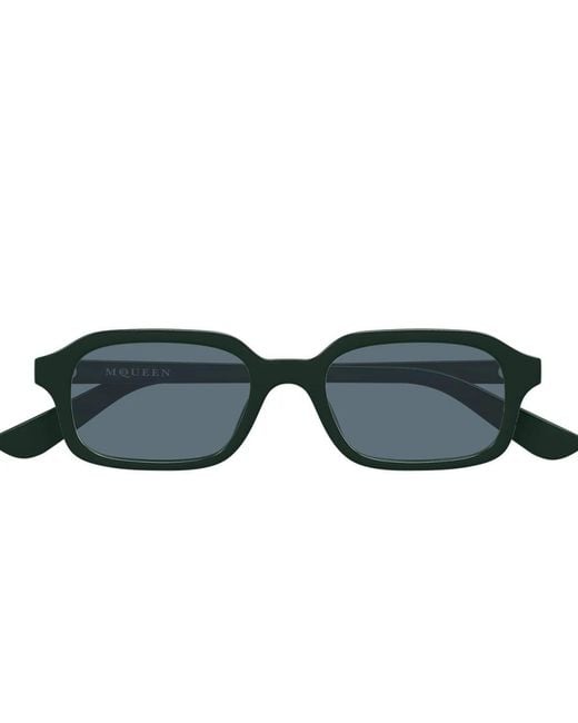 McQueen Green Sunglasses