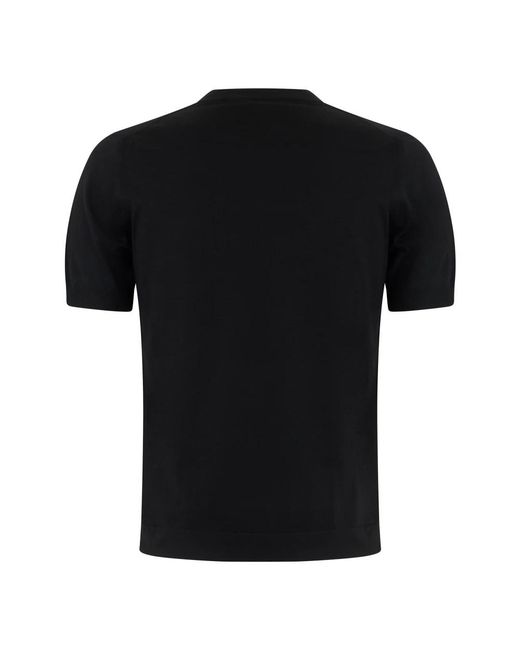 Prada Black Round-Neck Knitwear for men