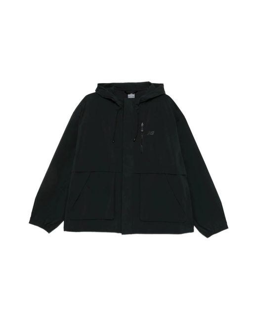 New Balance Black Light Jackets for men