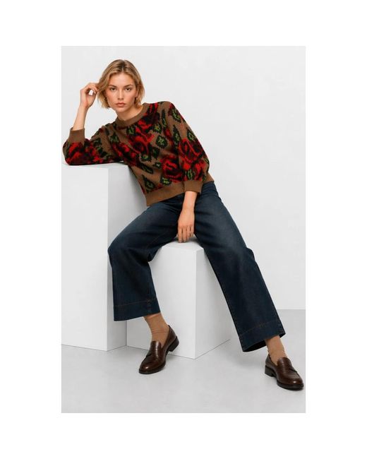Kocca Red Round-Neck Knitwear