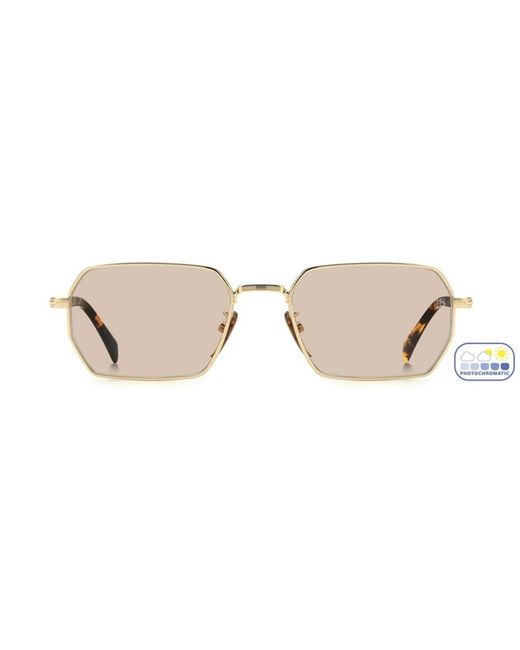 David Beckham Metallic Sunglasses