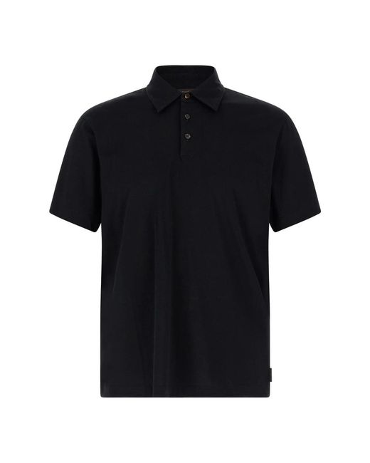 Zanone Polo in het Black voor heren