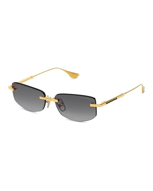 Dita Eyewear Metallic Gelb gold/dunkelgrau sonnenbrille trysim.75