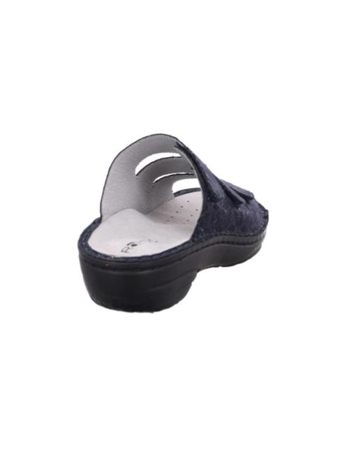 Rohde Schoenen ,Blauw ,Blauwe Elegante Damessandaal in het Blue