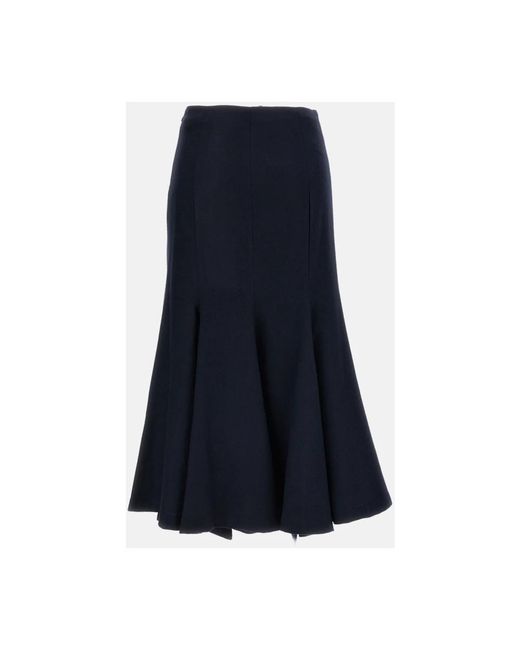 Thelatest Midi Rok in het Blue