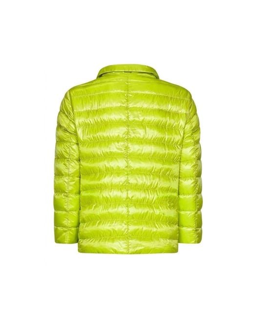 Herno Green Down Jackets