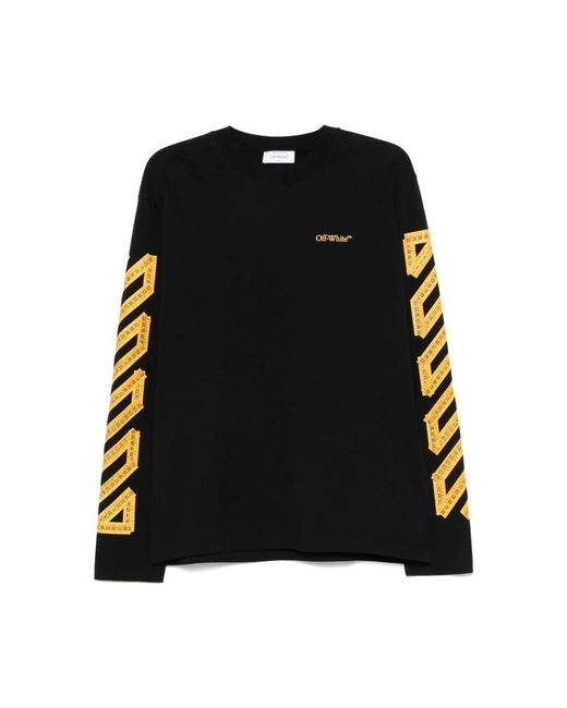 Long Sleeve Tops Off-White c/o Virgil Abloh de hombre de color Black