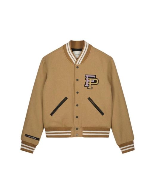 Filling Pieces Bomberjacks in het Natural voor heren