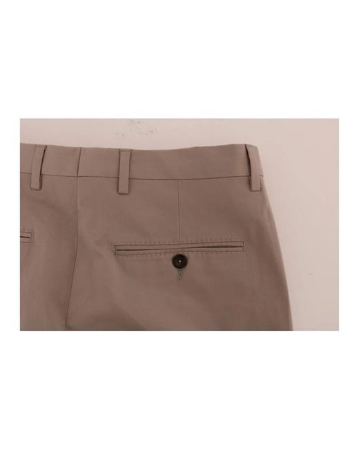 Trousers > chinos Dolce & Gabbana pour homme en coloris Brown