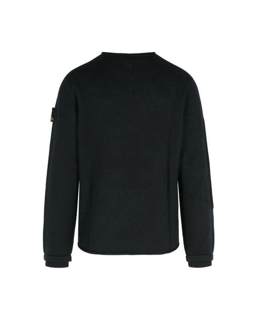 Premiata Black Round-Neck Knitwear for men