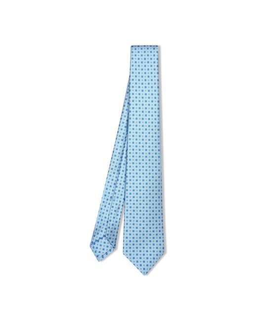 Ties Kiton pour homme en coloris Blue