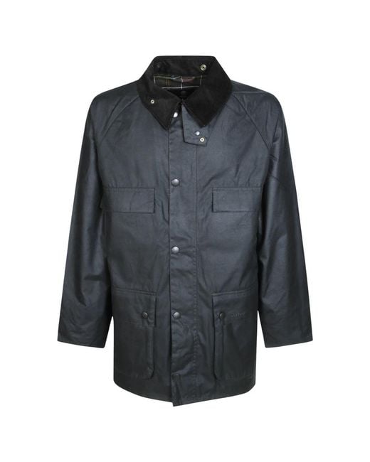 Barbour Sugarlump Bedale Wax Jacket in het Black voor heren