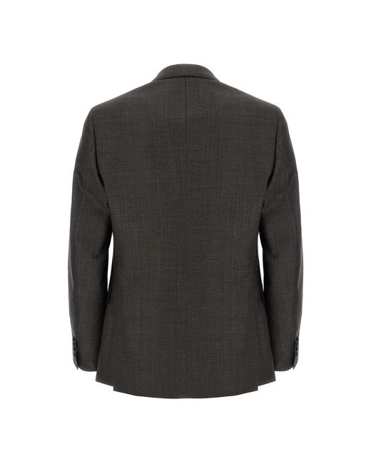 Brioni Black Single Breasted Suits for men