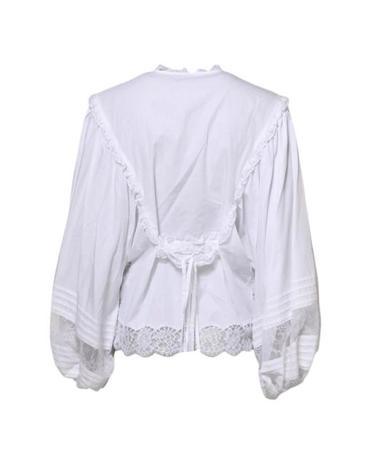 Dolce & Gabbana Purple Blouses