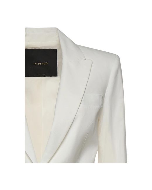 Pinko White Blazers