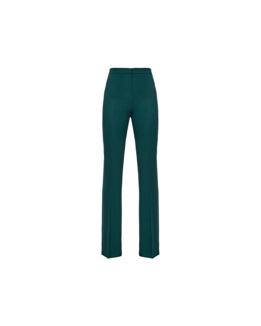Pinko Green Wide Trousers