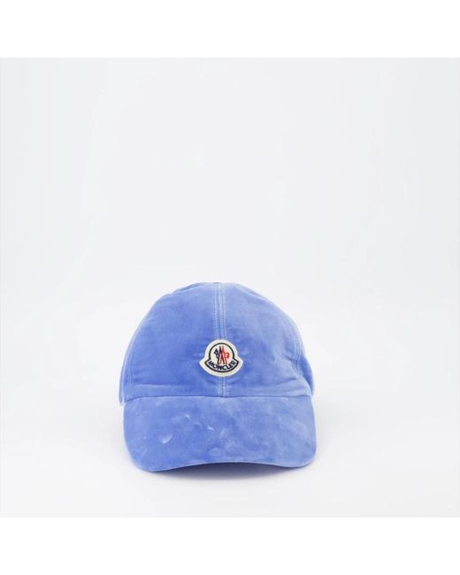 Accessories > hats > caps Moncler en coloris Blue