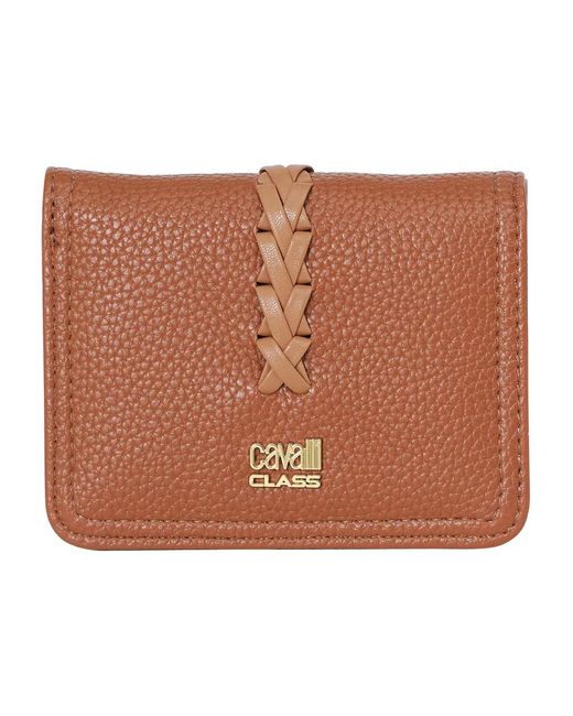 Roberto Cavalli Brown Kleiner Kartenhalter