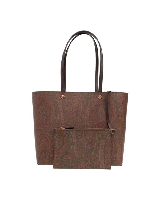 Etro Brown Tote Bags