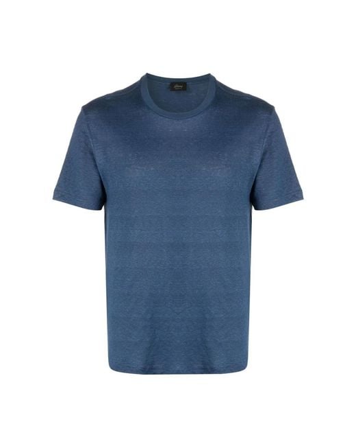 Brioni Blue T-Shirts for men