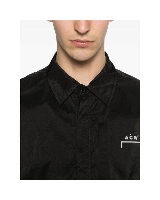 A_COLD_WALL* Black Short Sleeve Shirts for men