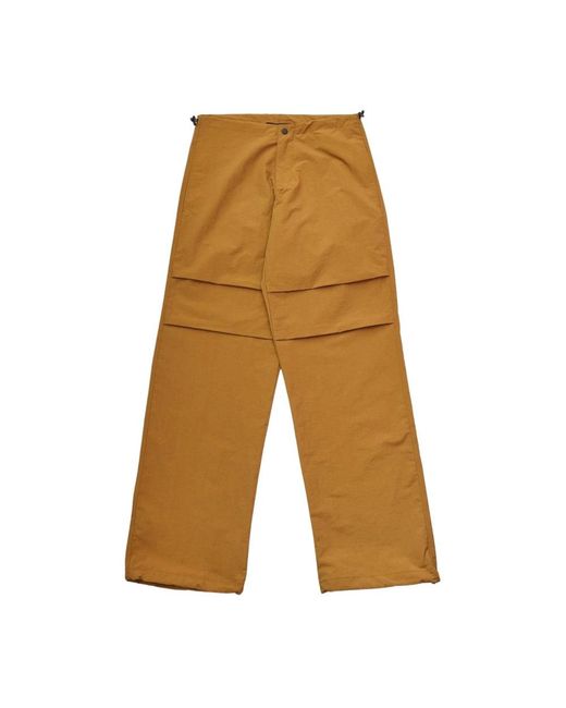 Iuter Brown Straight Trousers