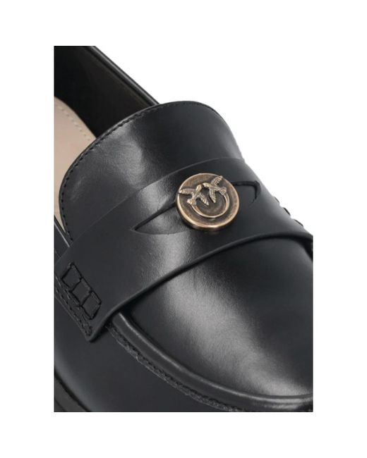 Pinko Black Loafers