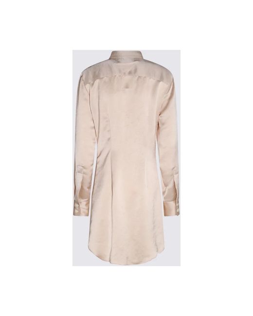 MM6 by Maison Margiela Natural Shirt Dress