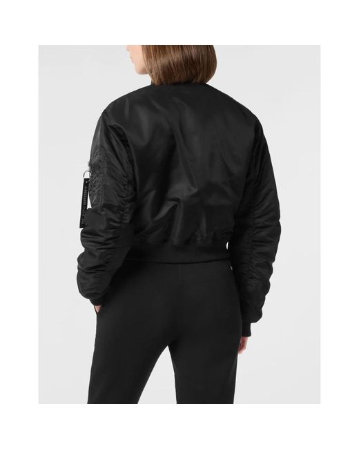 Philipp Plein Bomber Icon in het Black