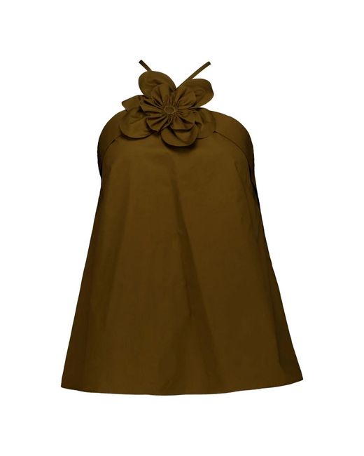 Nenette Green Blouses