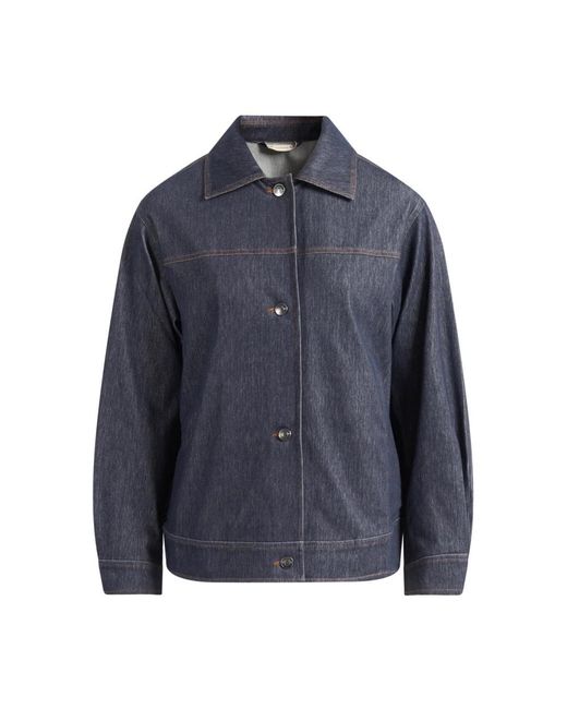 Max Mara Fante Denim Jacket in het Blue