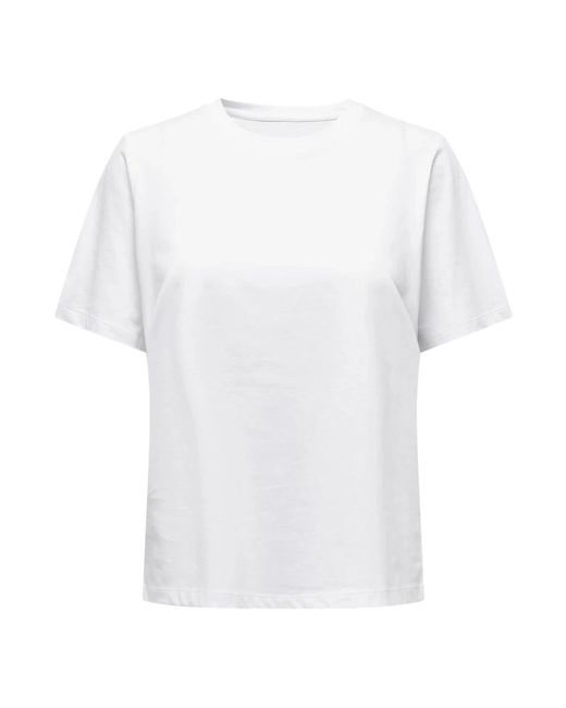 Camiseta mujer colección primavera/verano ONLY de color White