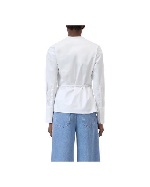 Blouses Closed de color White