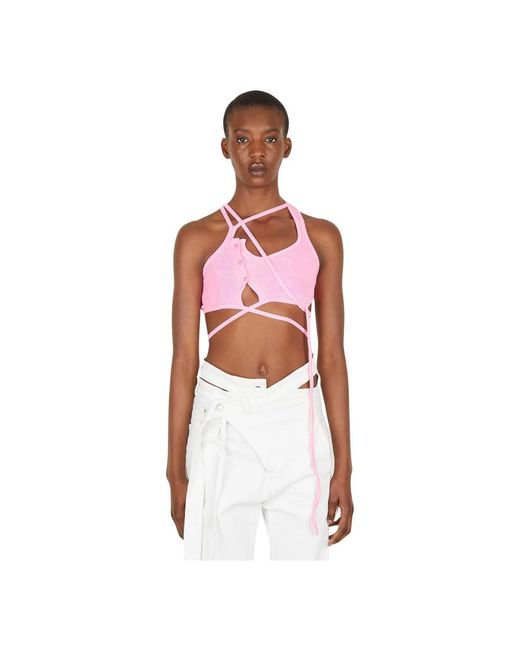 OTTOLINGER Red Sleeveless Tops