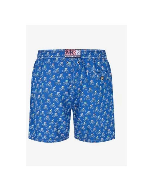 Mc2 Saint Barth Blue Beachwear for men