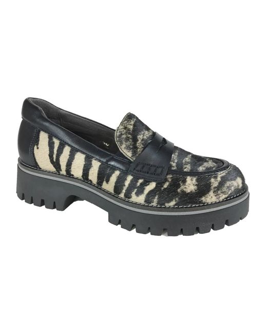 Softwaves Schoenen ,Bruin ,Klassieke Mocassin Schoenen in het Black