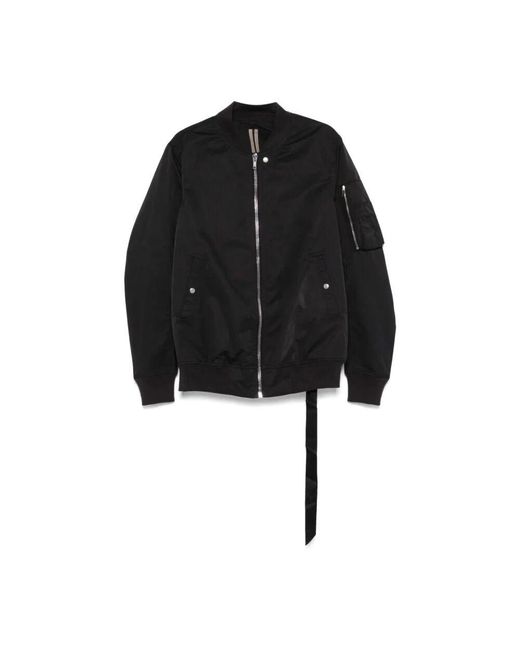 Rick Owens Klassische flight bomberjacke in Black für Herren