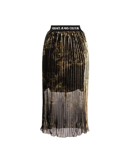 Versace Brown Midi Skirts